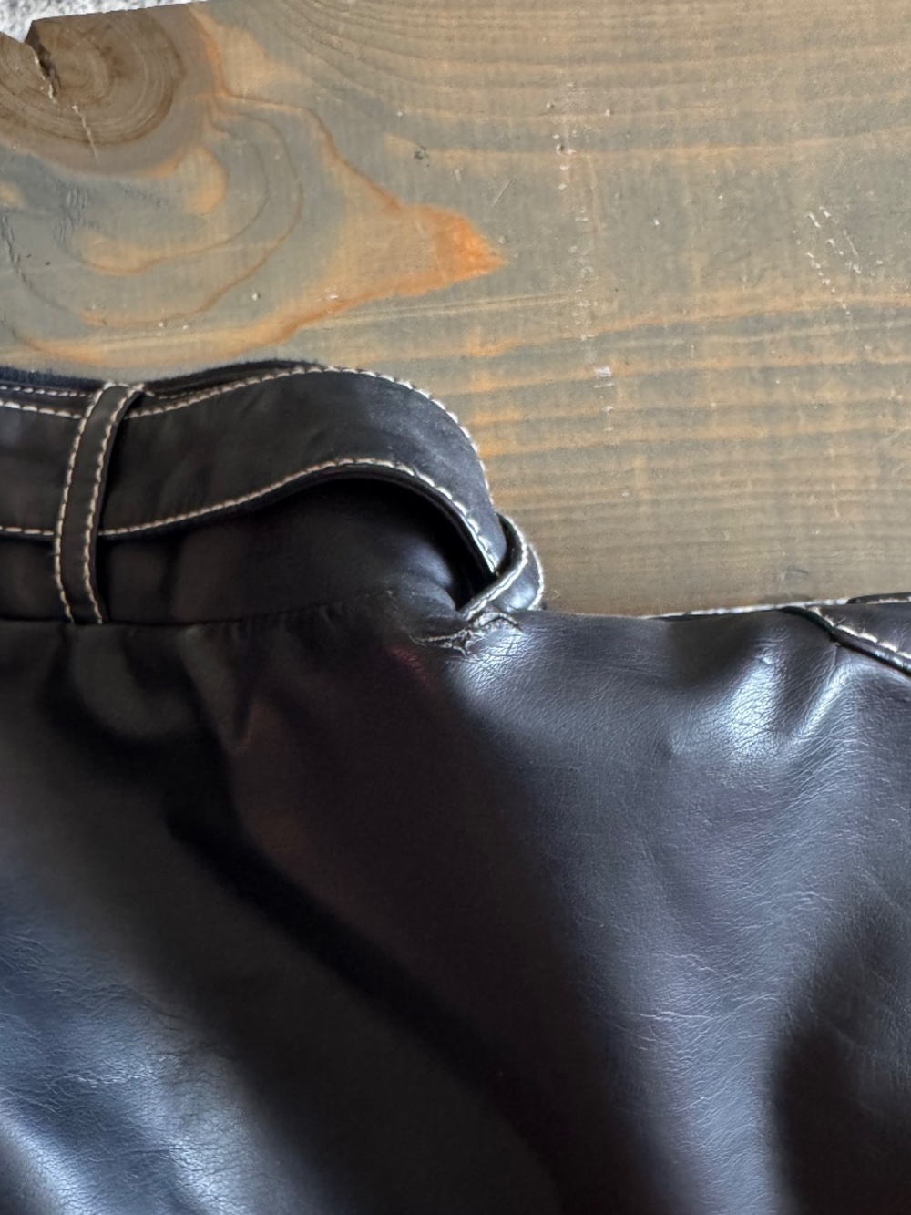 Members Only Iconic Racer Faux Leather Jacket Black Men’s L - Picture 7 of 15